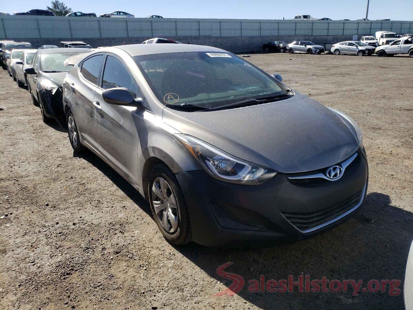 5NPDH4AE1GH668057 2016 HYUNDAI ELANTRA