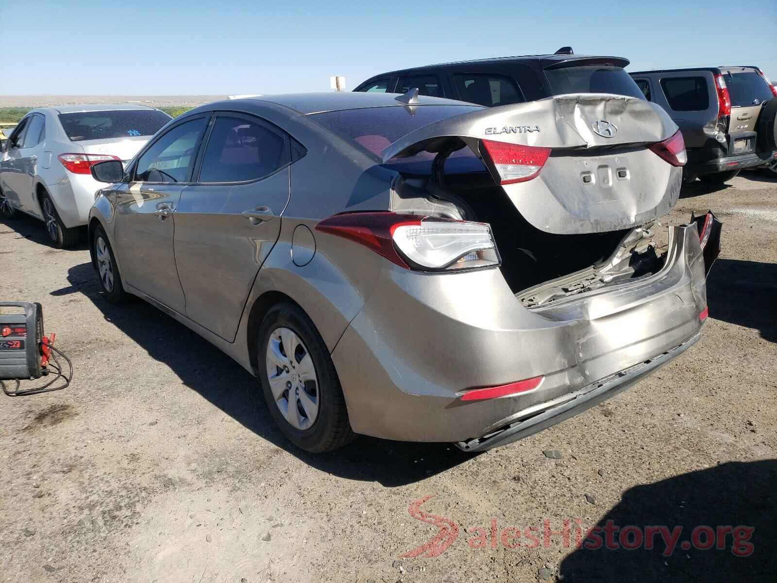 5NPDH4AE1GH668057 2016 HYUNDAI ELANTRA