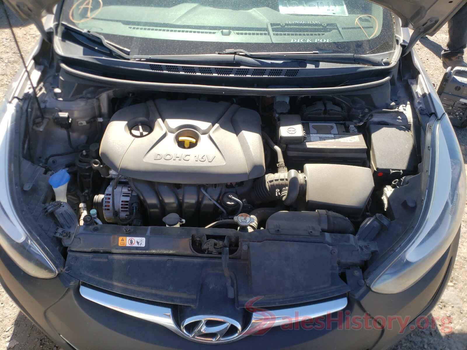 5NPDH4AE1GH668057 2016 HYUNDAI ELANTRA