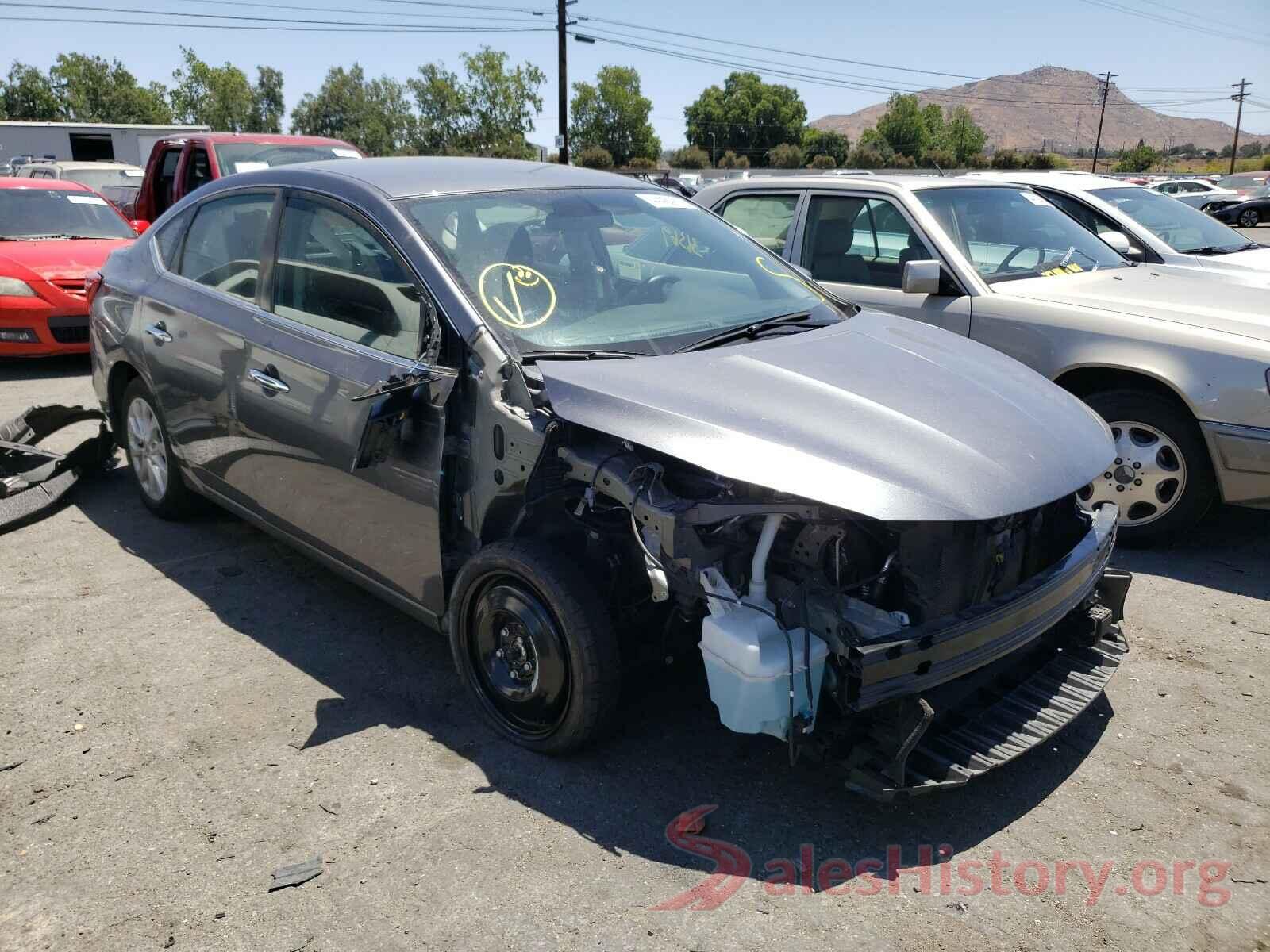 3N1AB7AP7KY453028 2019 NISSAN SENTRA