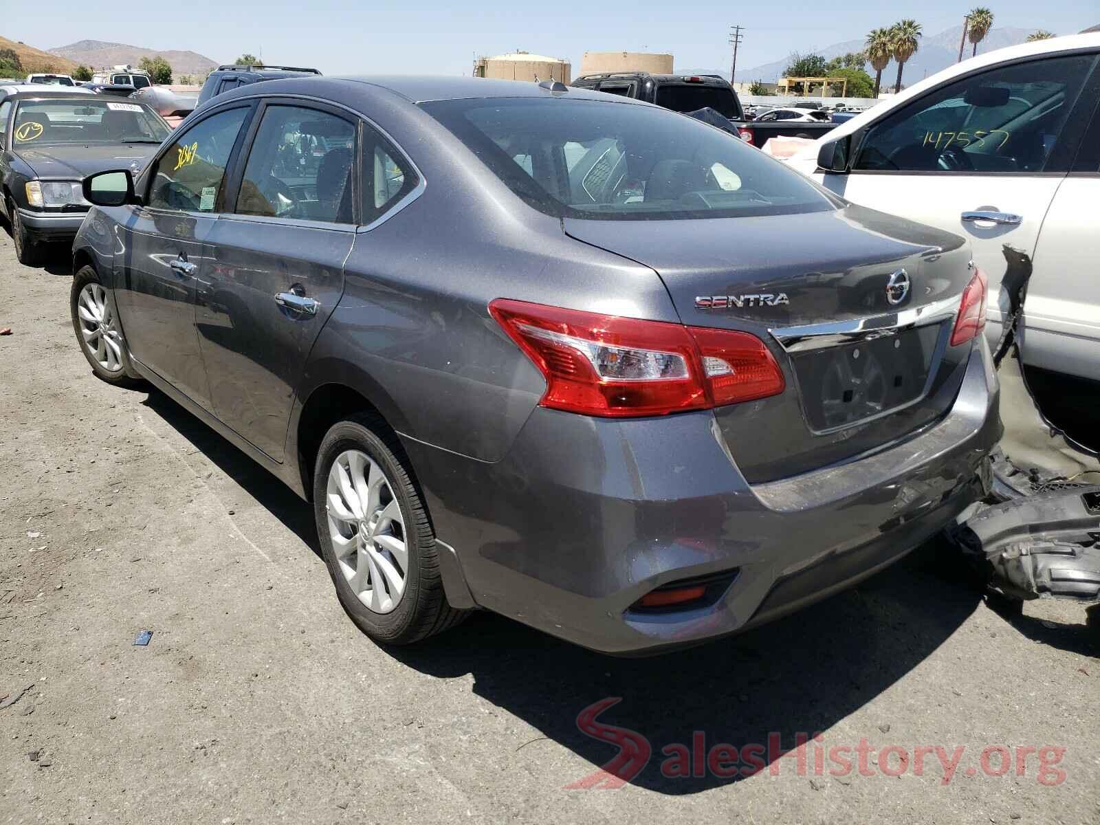 3N1AB7AP7KY453028 2019 NISSAN SENTRA