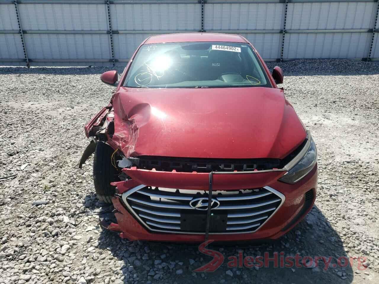 5NPD84LF2JH254315 2018 HYUNDAI ELANTRA