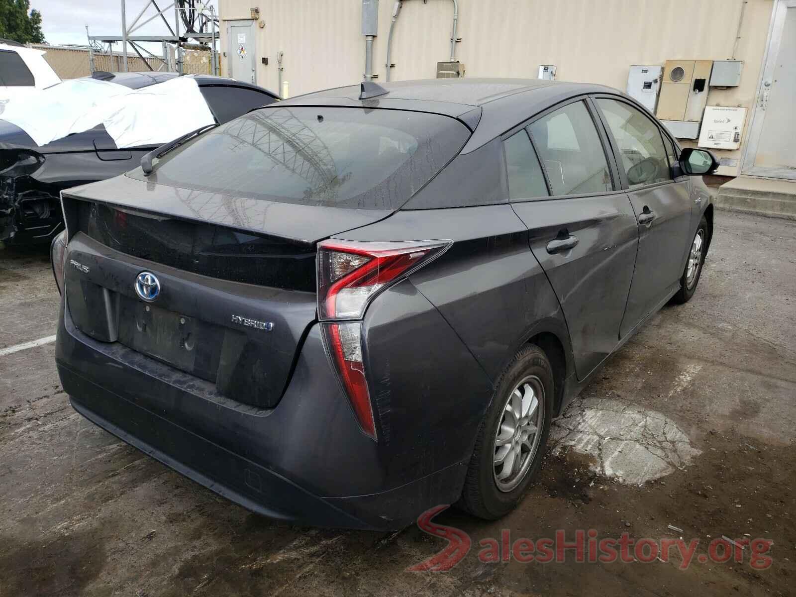 JTDKBRFU5G3007729 2016 TOYOTA PRIUS