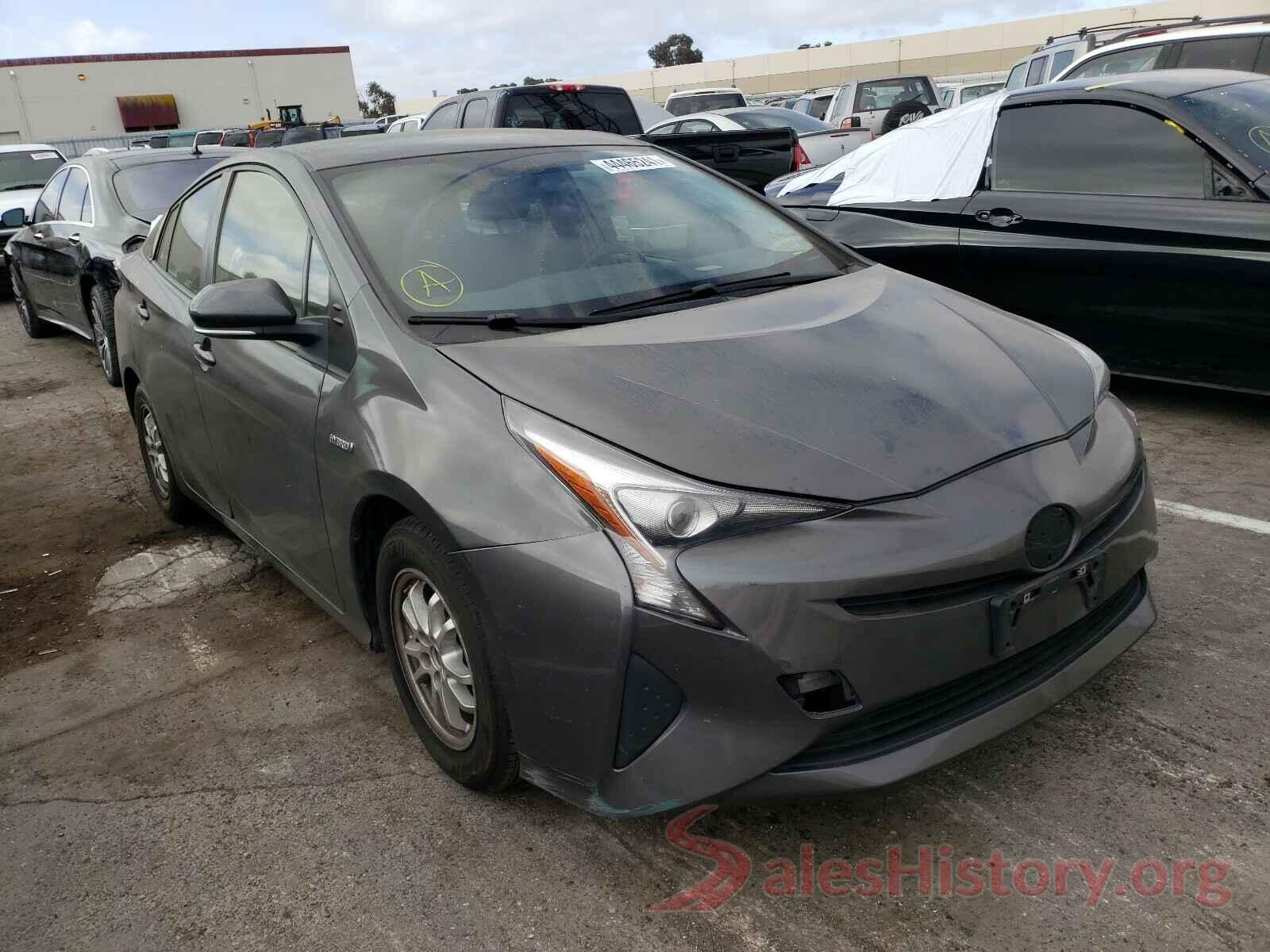 JTDKBRFU5G3007729 2016 TOYOTA PRIUS