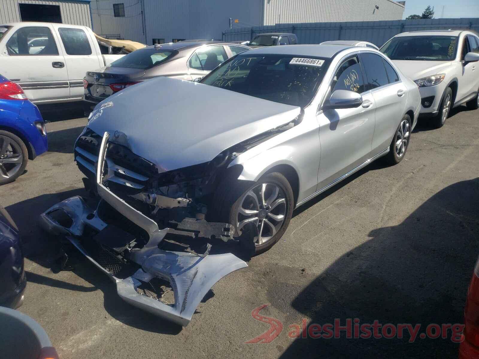 55SWF4JB9GU133821 2016 MERCEDES-BENZ C CLASS