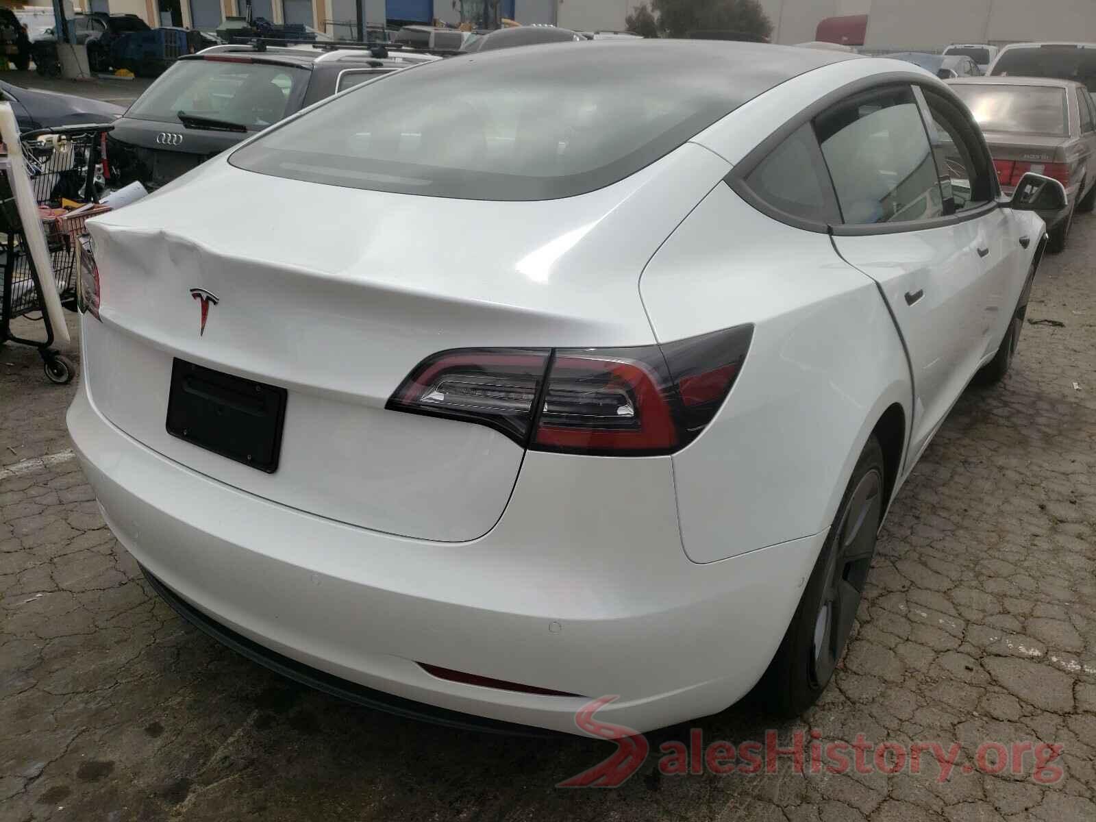 5YJ3E1EA0MF876967 2021 TESLA MODEL 3