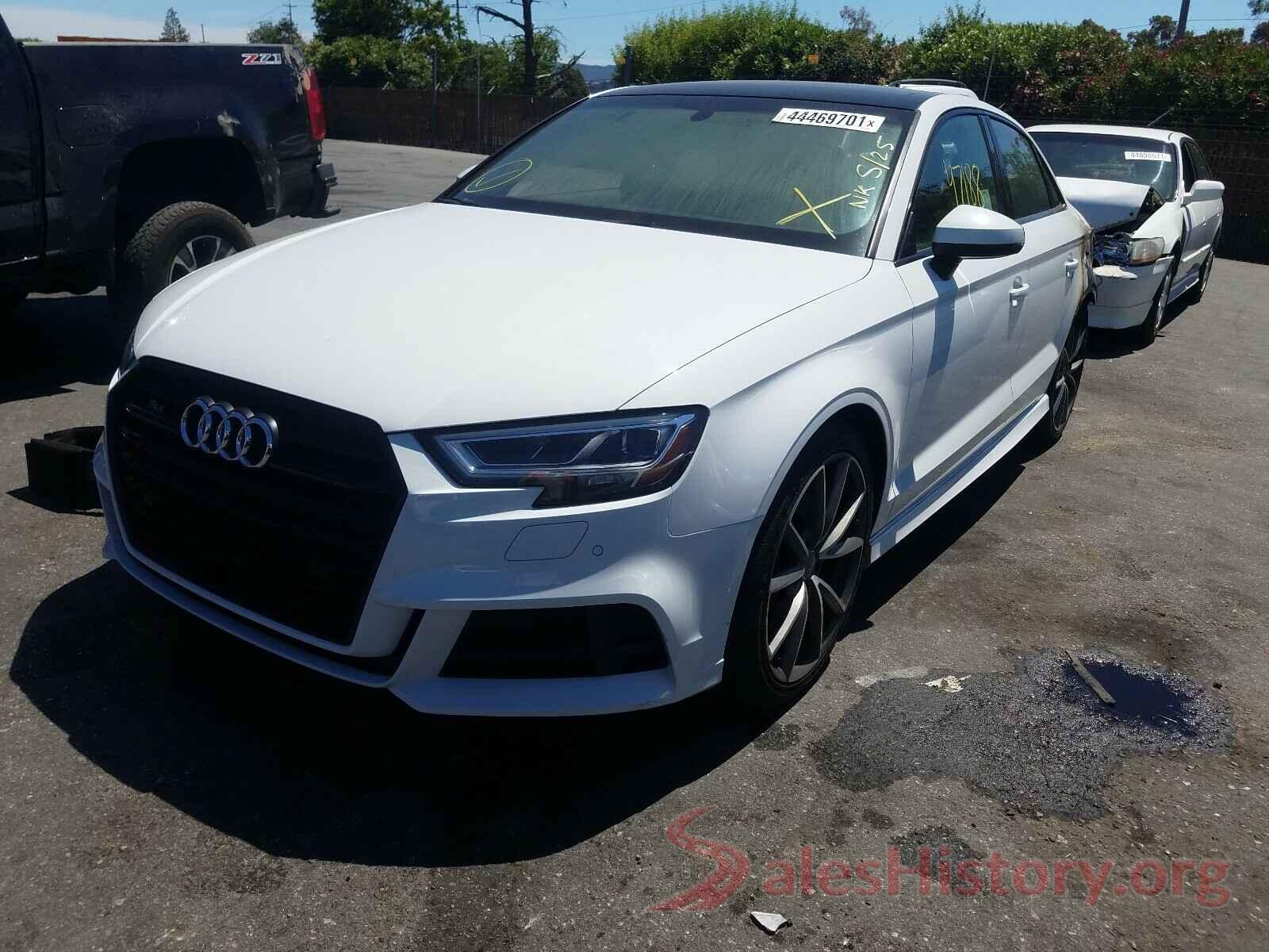 WAUB1GFF3H1066846 2017 AUDI S3