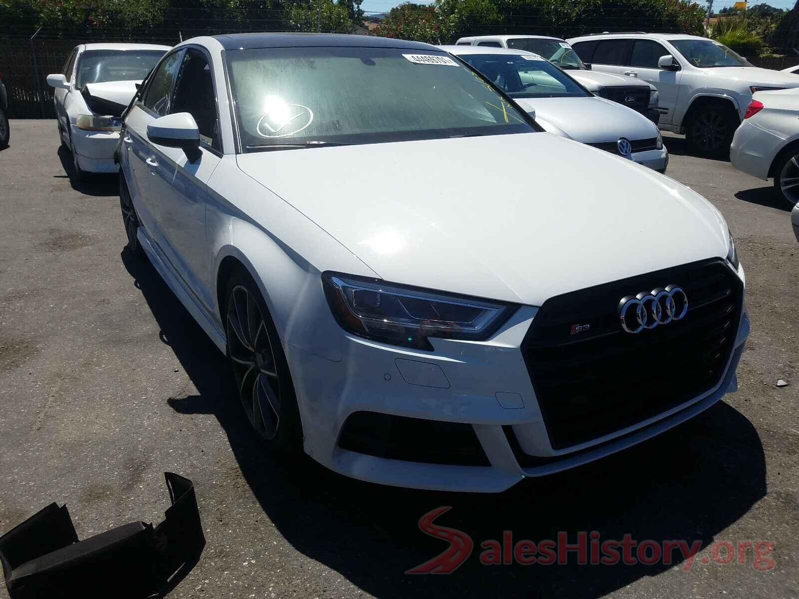 WAUB1GFF3H1066846 2017 AUDI S3