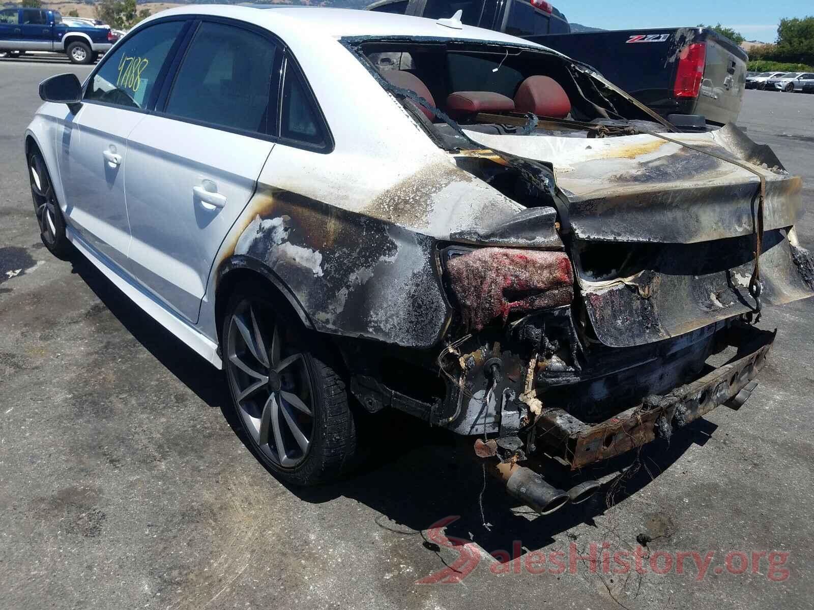 WAUB1GFF3H1066846 2017 AUDI S3