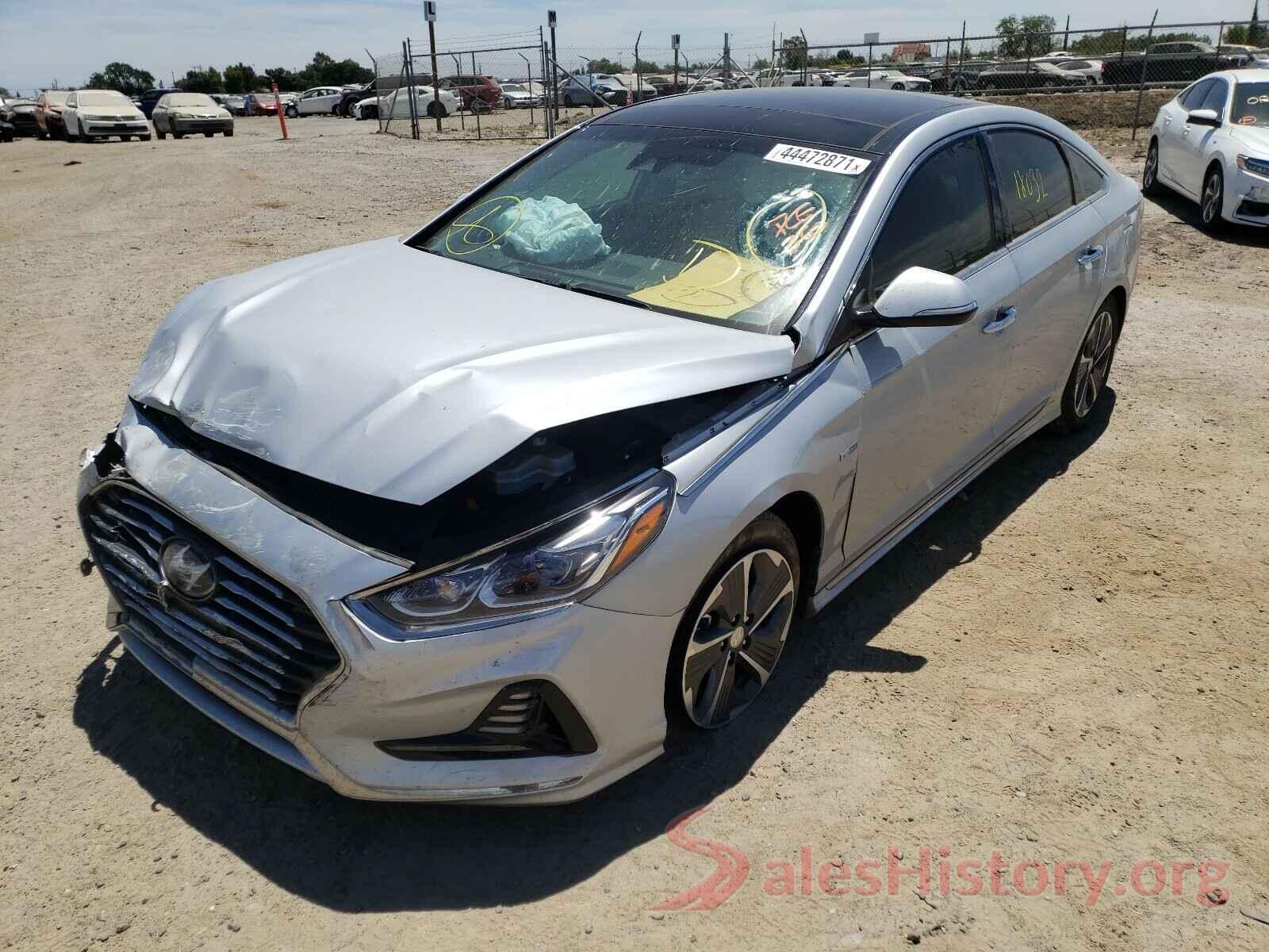 KMHE34L31KA093968 2019 HYUNDAI SONATA