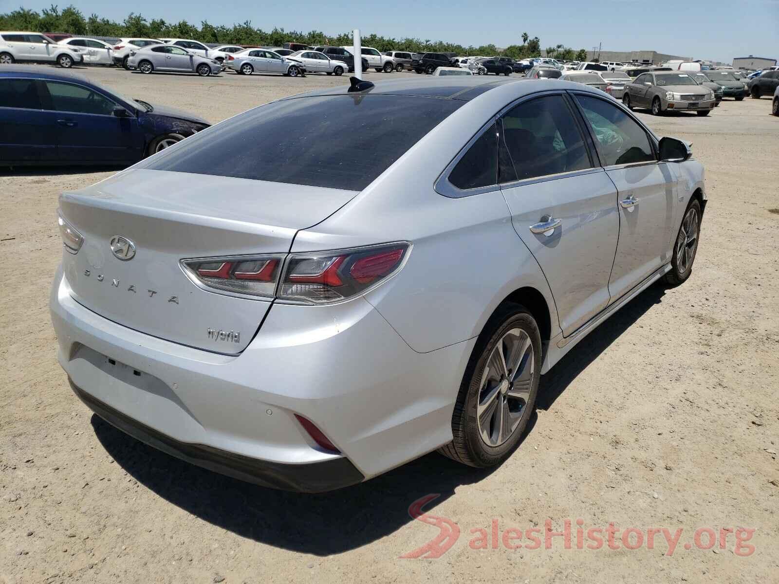 KMHE34L31KA093968 2019 HYUNDAI SONATA