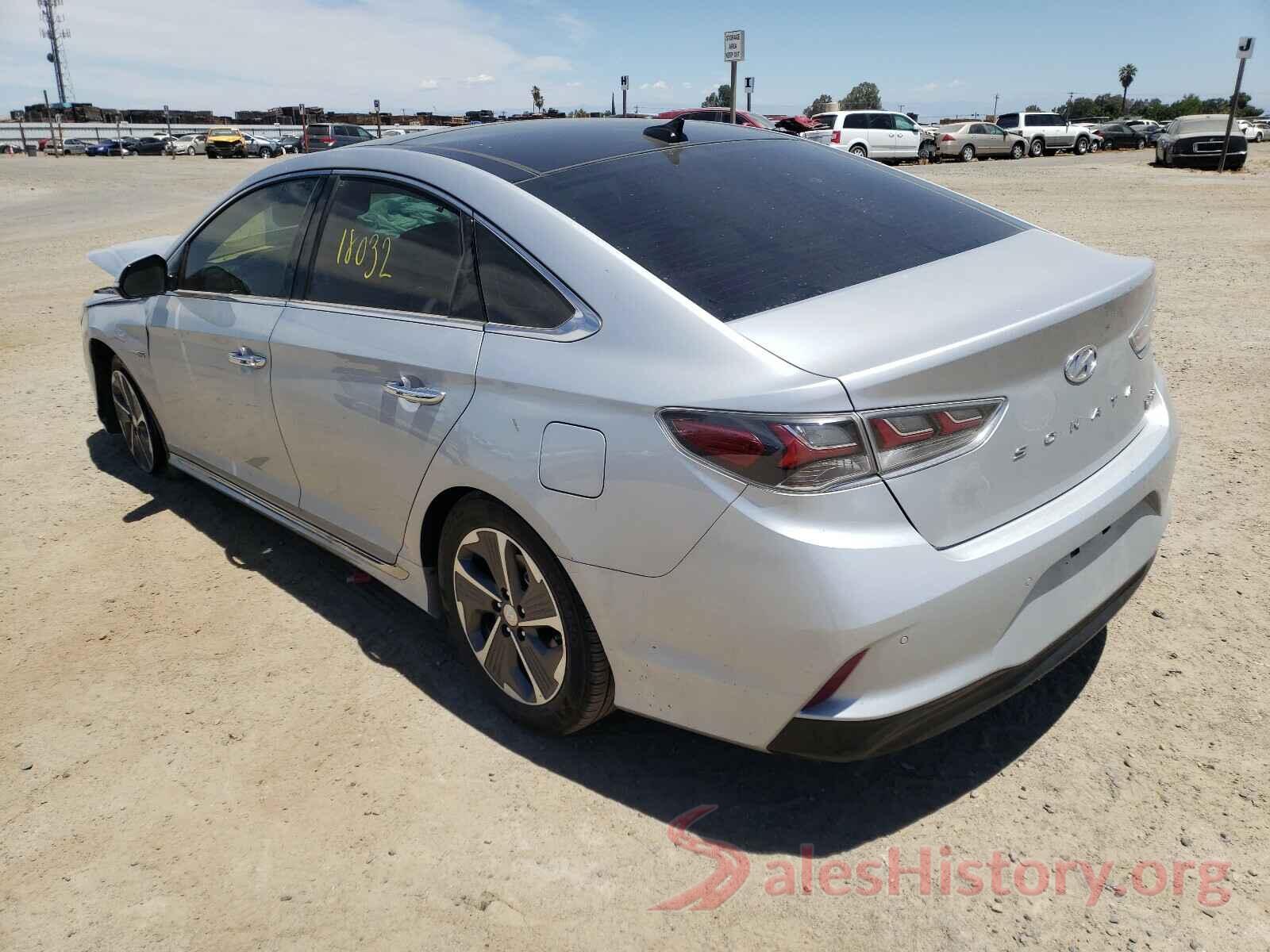 KMHE34L31KA093968 2019 HYUNDAI SONATA