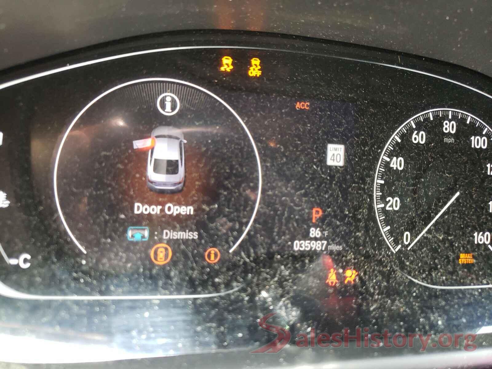 1HGCV1F33KA160975 2019 HONDA ACCORD