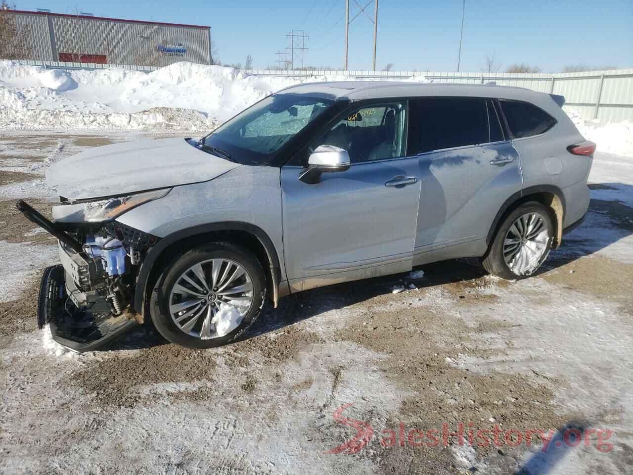 5TDFZRBH1NS177510 2022 TOYOTA HIGHLANDER