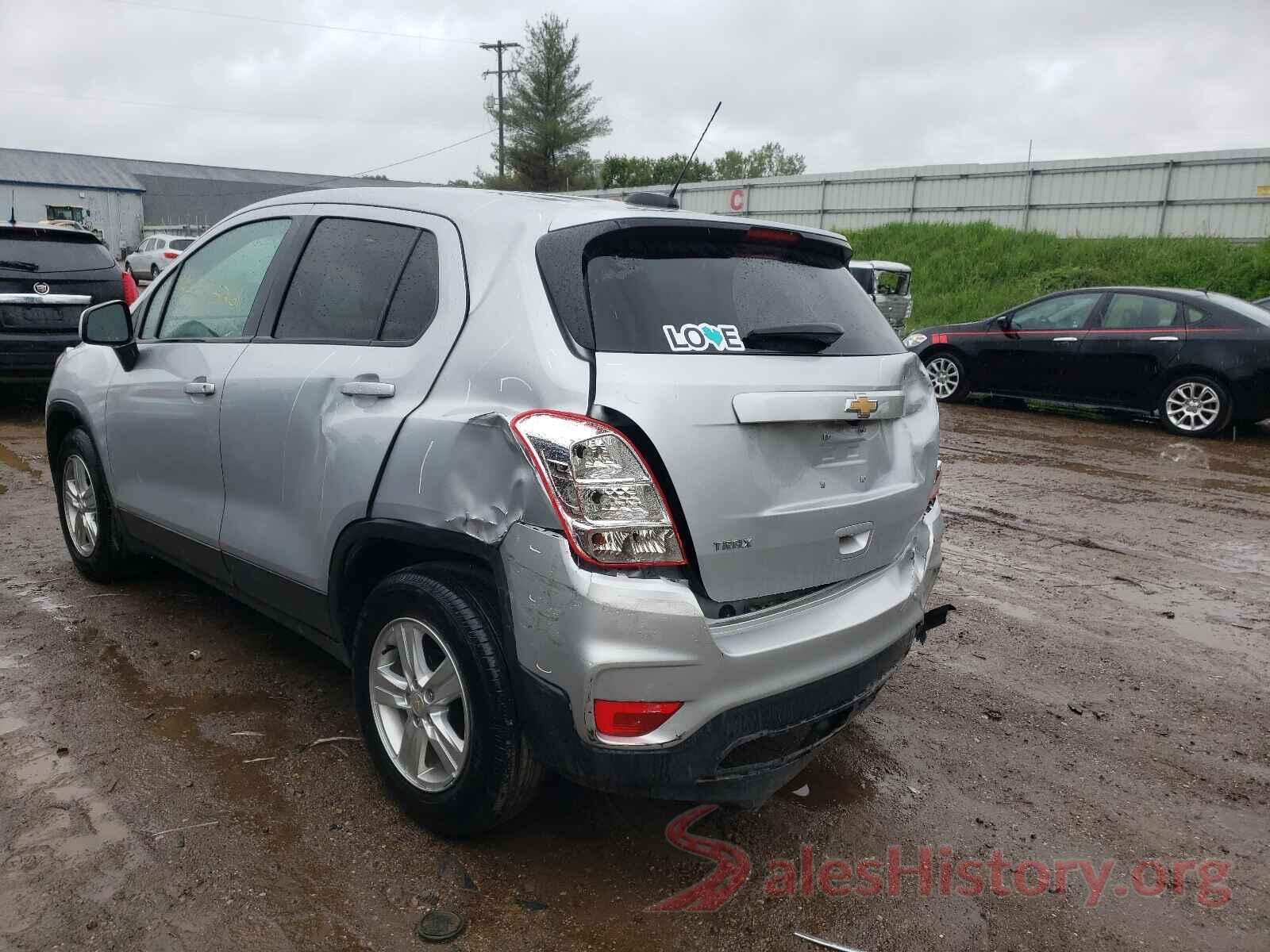 3GNCJKSB9LL218117 2020 CHEVROLET TRAX