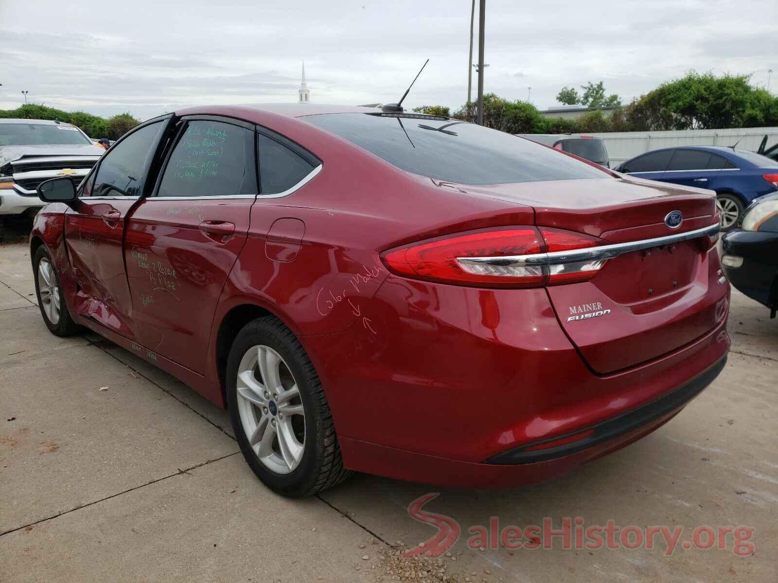 3FA6P0HD0JR144975 2018 FORD FUSION