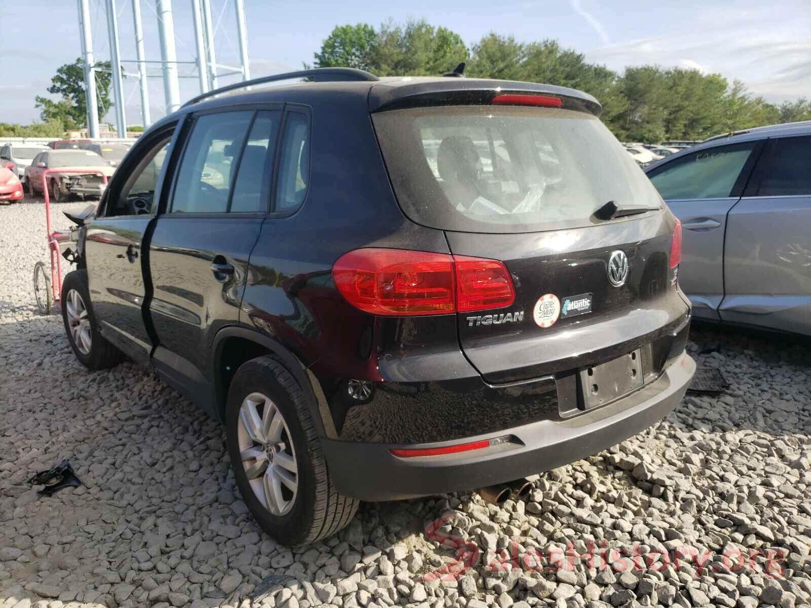 WVGBV7AX3HK012685 2017 VOLKSWAGEN TIGUAN