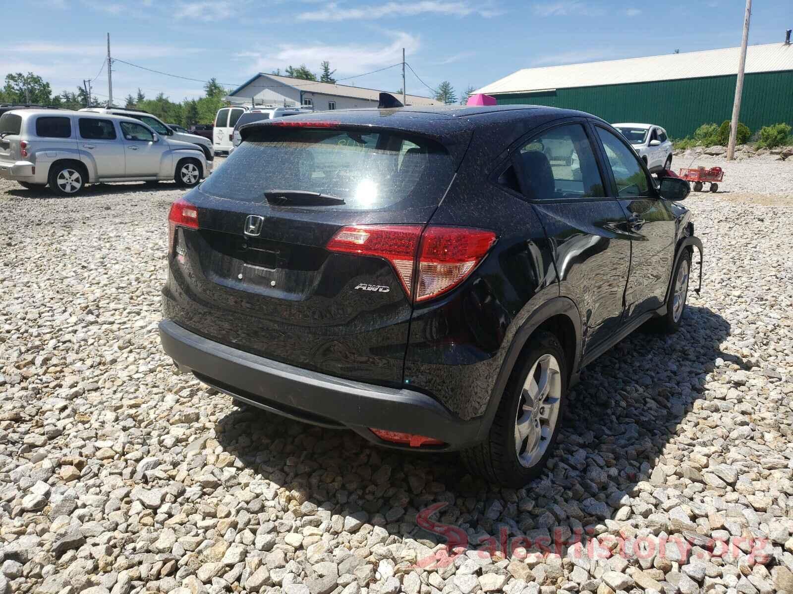 3CZRU6H35GM747916 2016 HONDA HR-V