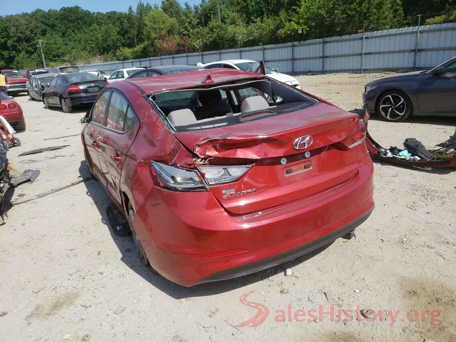 5NPD84LF1JH329733 2018 HYUNDAI ELANTRA