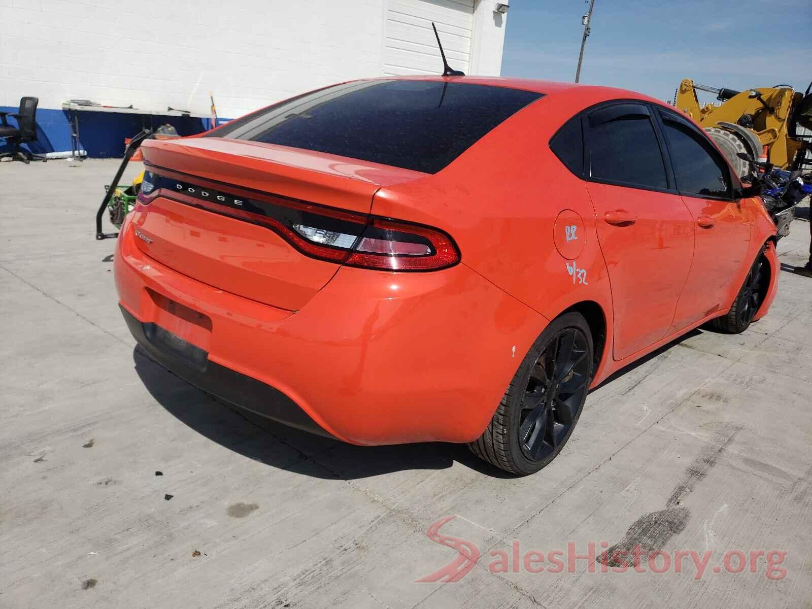 1C3CDFFA3GD820102 2016 DODGE DART