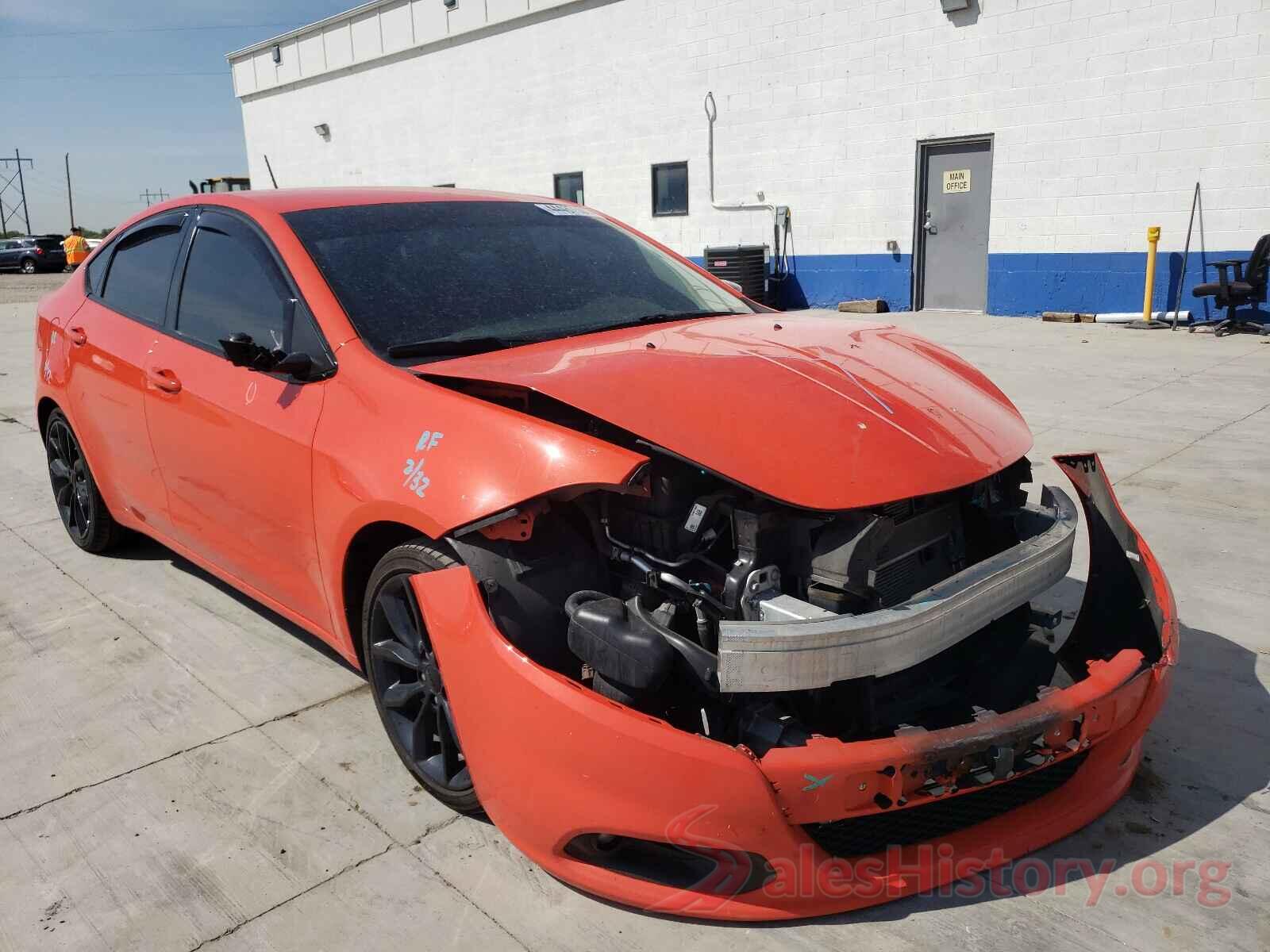 1C3CDFFA3GD820102 2016 DODGE DART