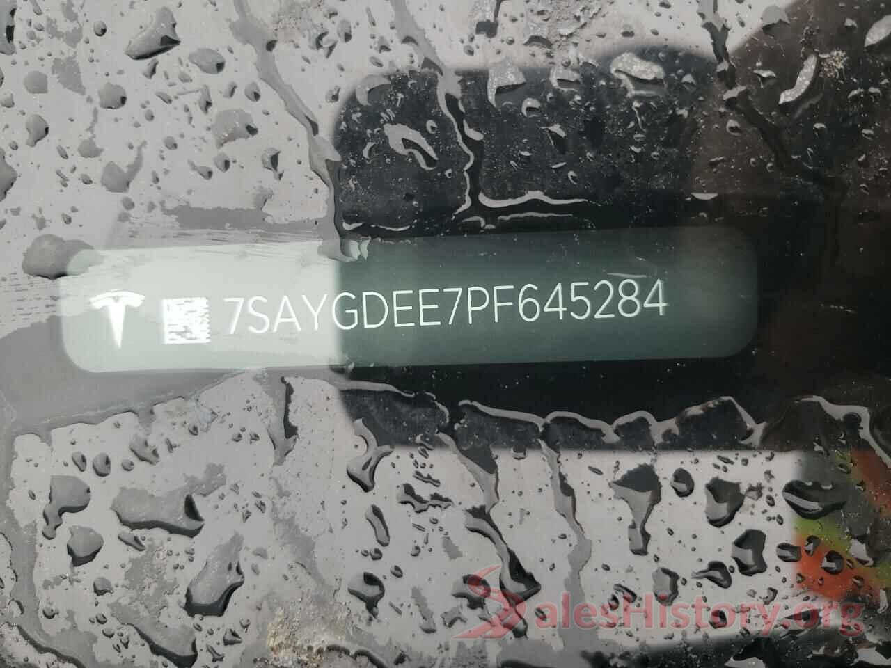 7SAYGDEE7PF645284 2023 TESLA MODEL Y