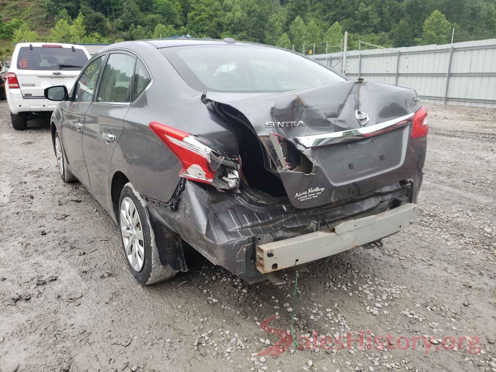 3N1AB7AP0HL704817 2017 NISSAN SENTRA