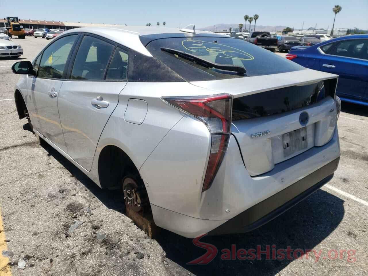 JTDKBRFU8H3049717 2017 TOYOTA PRIUS