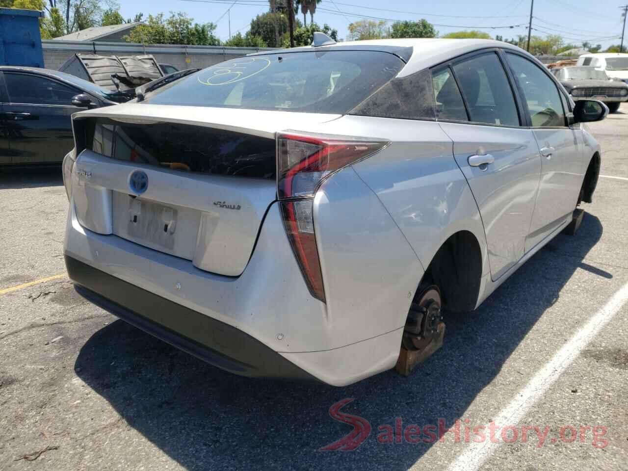 JTDKBRFU8H3049717 2017 TOYOTA PRIUS