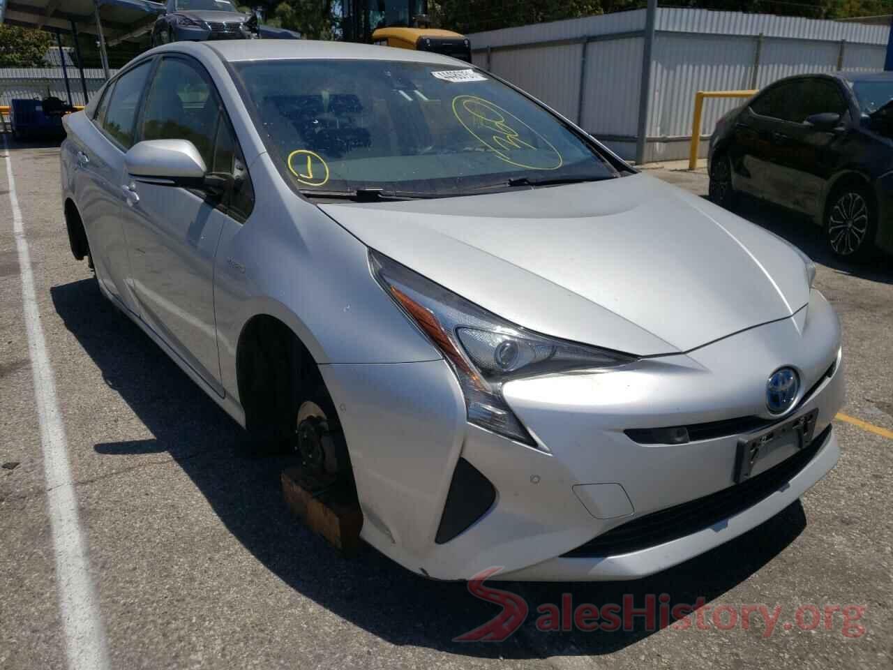 JTDKBRFU8H3049717 2017 TOYOTA PRIUS