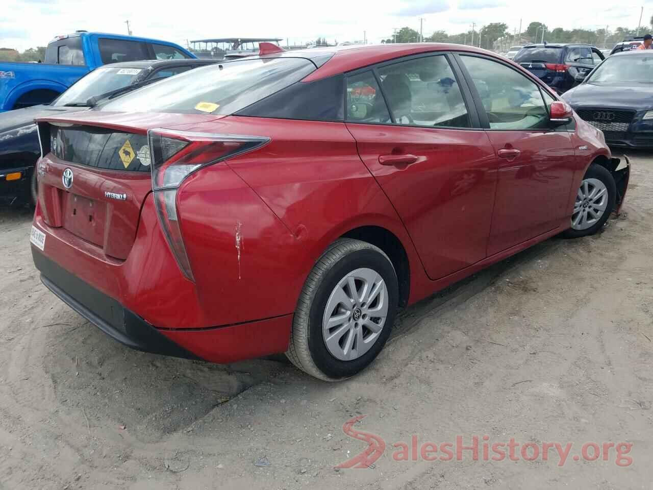 JTDKBRFU2H3546665 2017 TOYOTA PRIUS