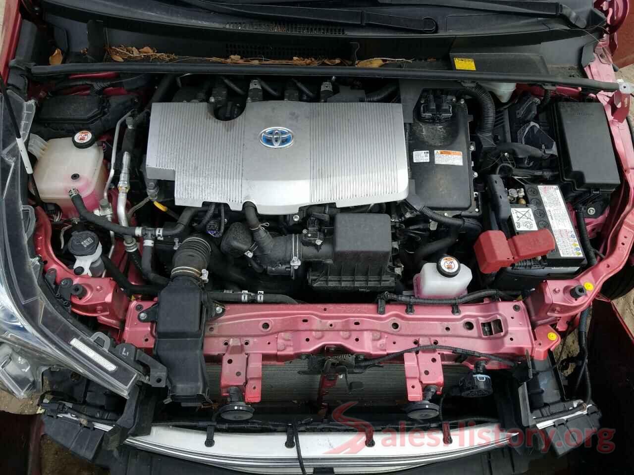 JTDKBRFU2H3546665 2017 TOYOTA PRIUS