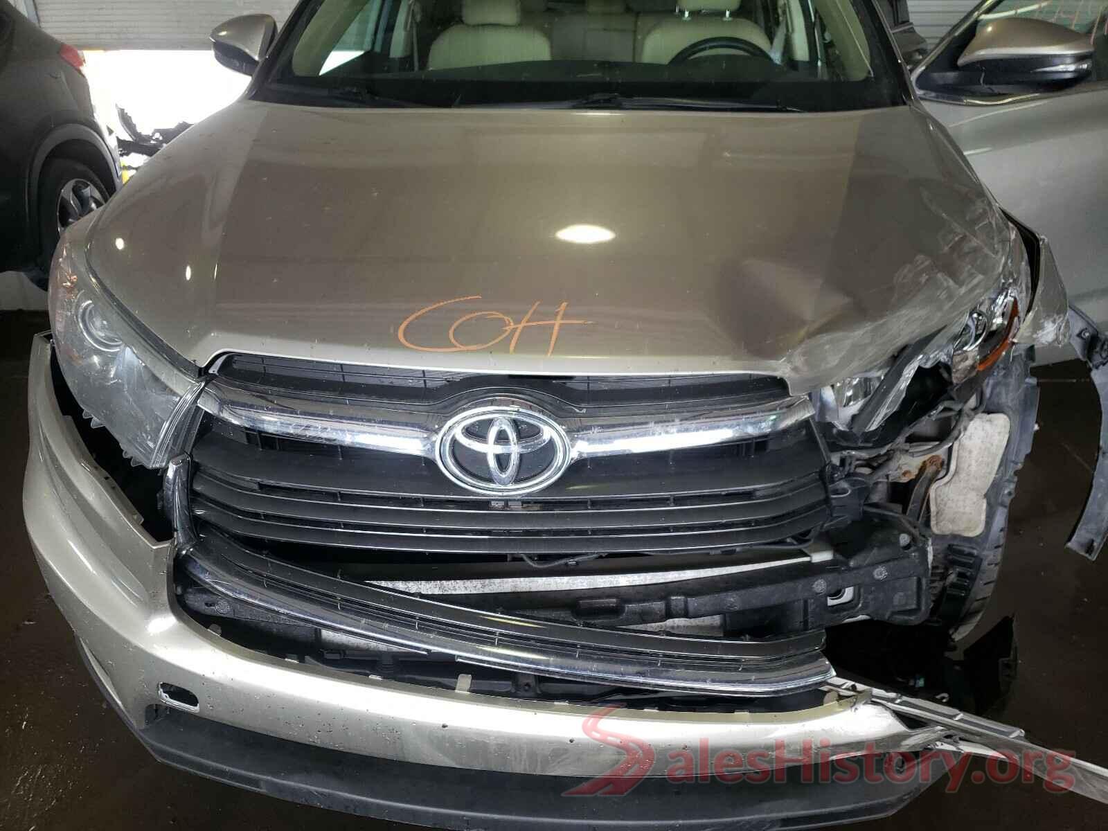 5TDBKRFH5GS315078 2016 TOYOTA HIGHLANDER