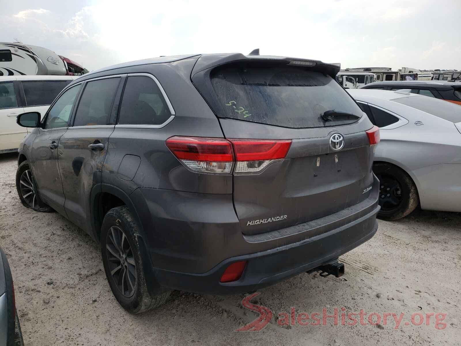 5TDJZRFH8HS477781 2017 TOYOTA HIGHLANDER