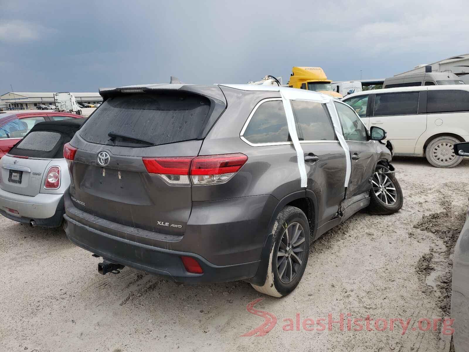 5TDJZRFH8HS477781 2017 TOYOTA HIGHLANDER