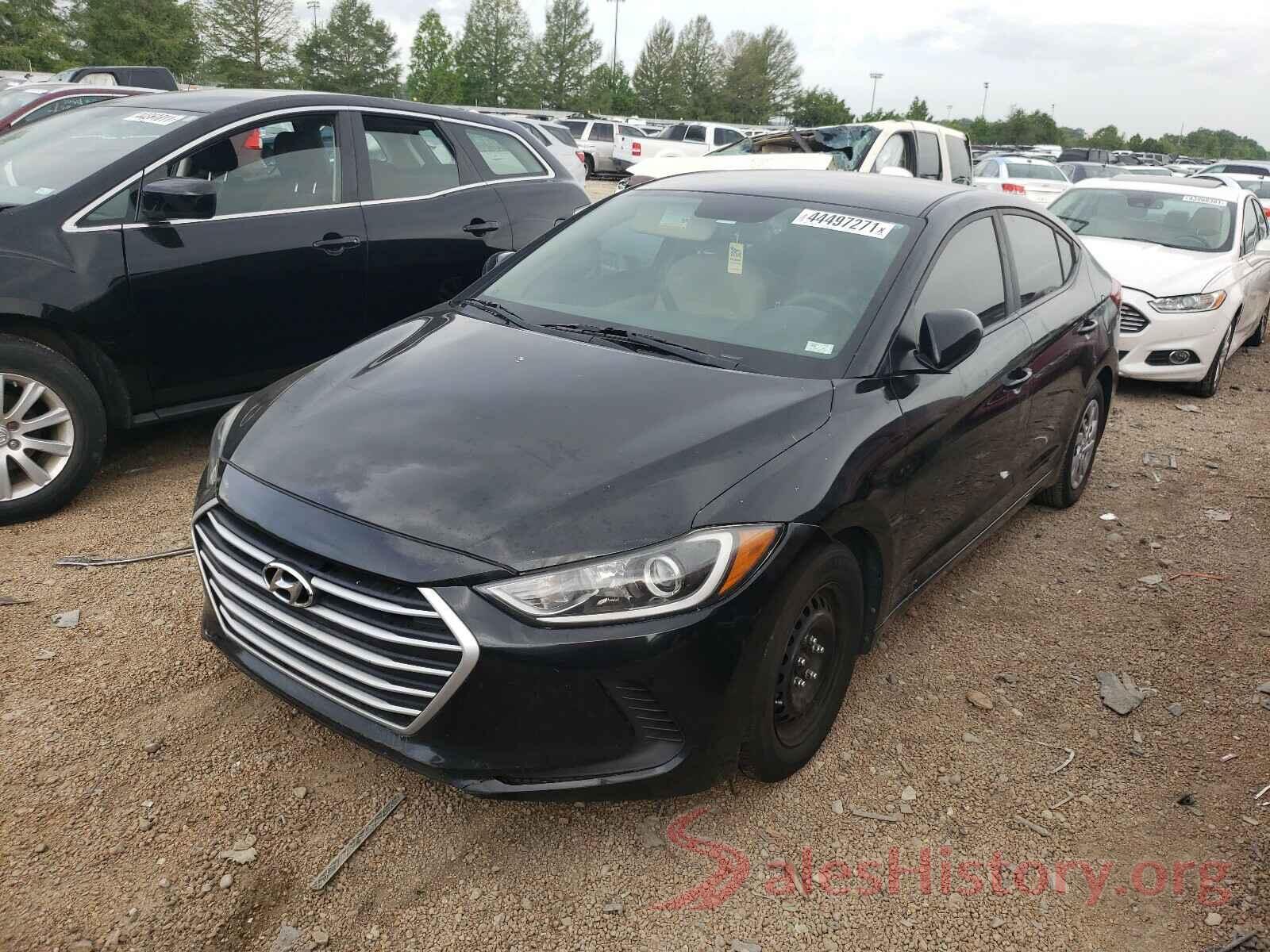 KMHD74LFXHU119646 2017 HYUNDAI ELANTRA