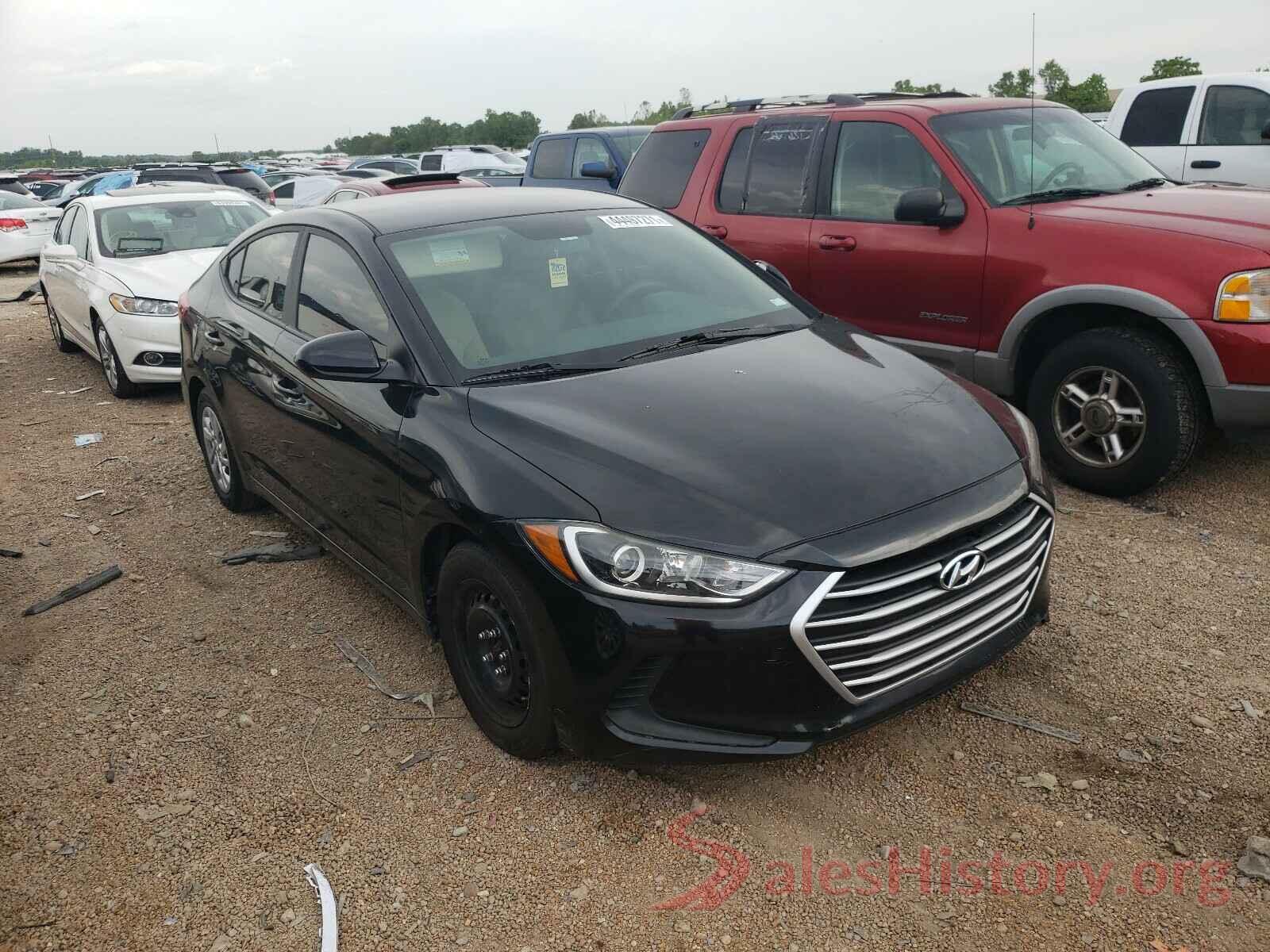 KMHD74LFXHU119646 2017 HYUNDAI ELANTRA