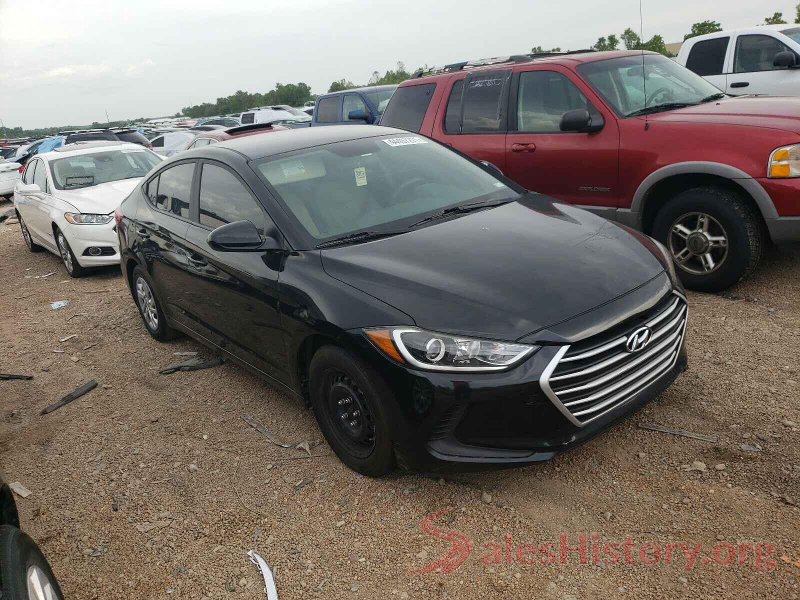 KMHD74LFXHU119646 2017 HYUNDAI ELANTRA