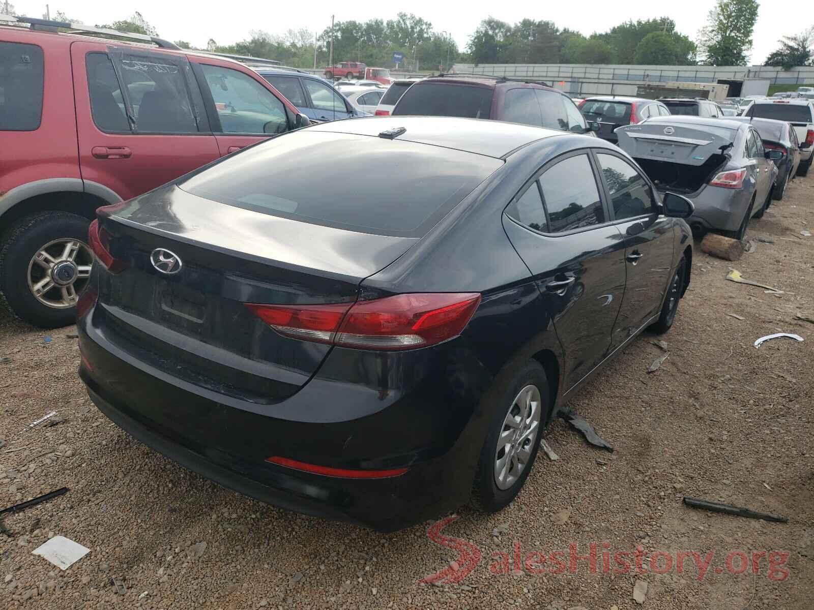 KMHD74LFXHU119646 2017 HYUNDAI ELANTRA