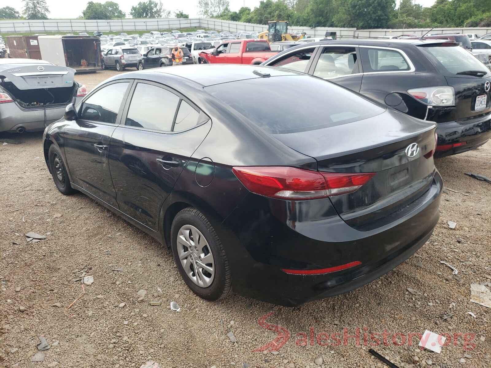 KMHD74LFXHU119646 2017 HYUNDAI ELANTRA