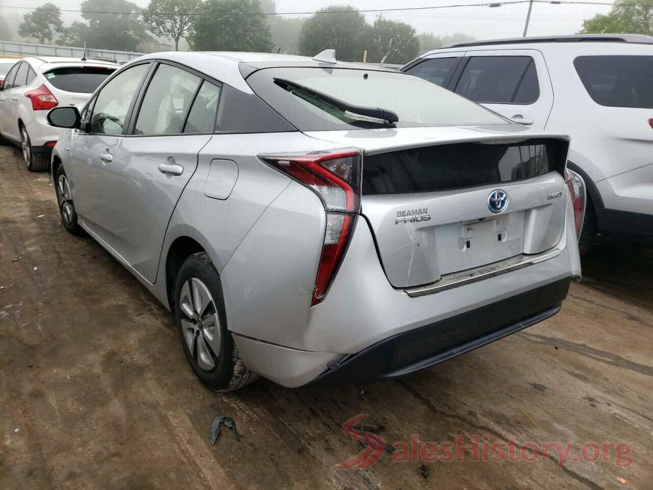 JTDKARFU3H3532745 2017 TOYOTA PRIUS