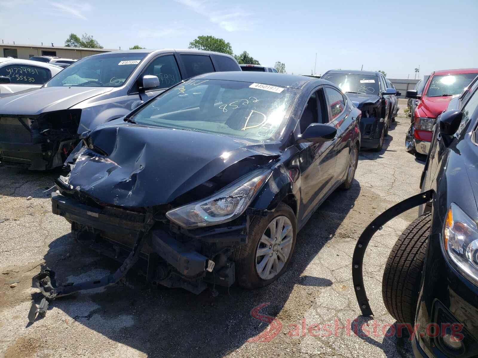 KMHDH4AE5GU588522 2016 HYUNDAI ELANTRA