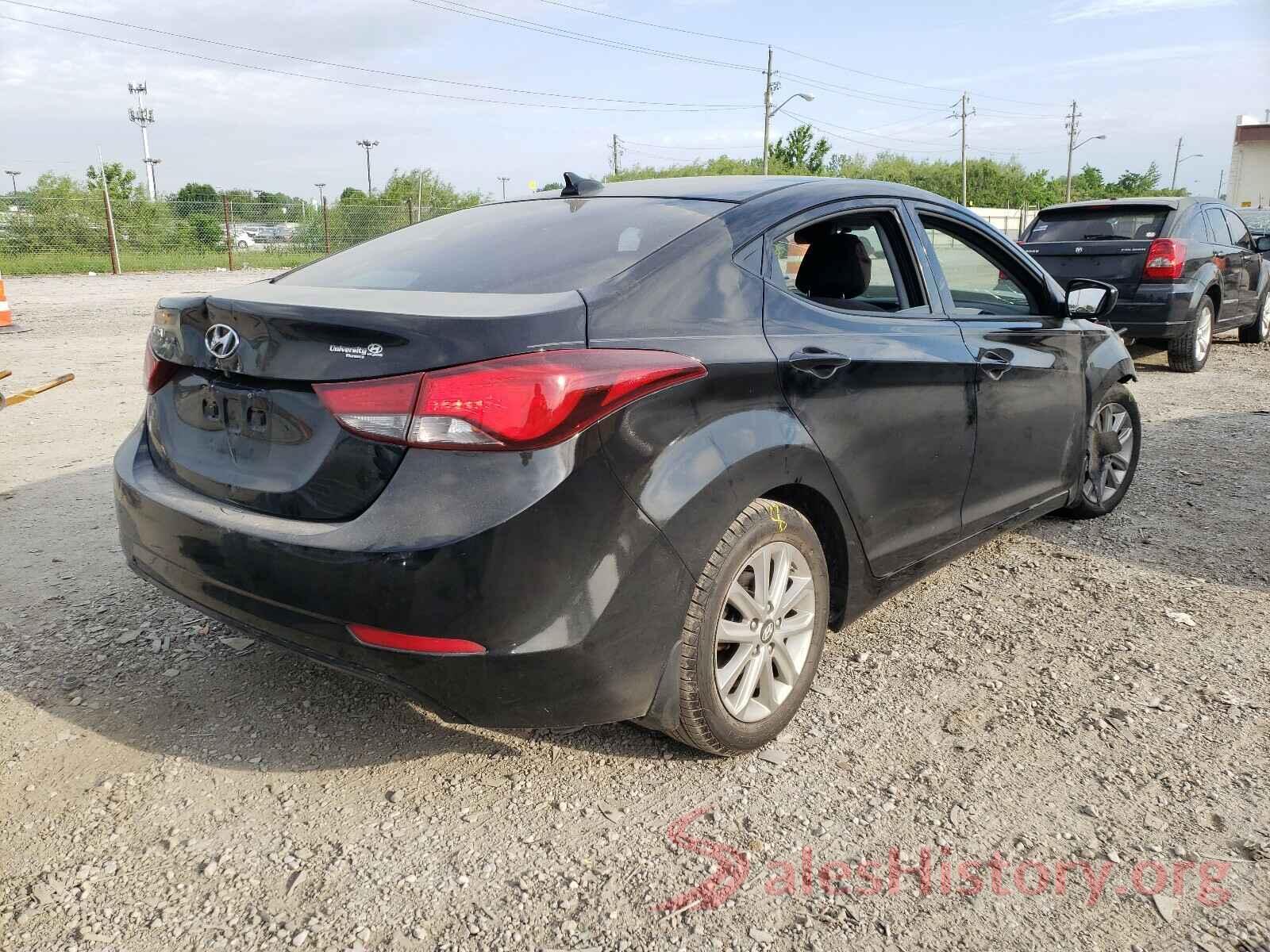 KMHDH4AE5GU588522 2016 HYUNDAI ELANTRA