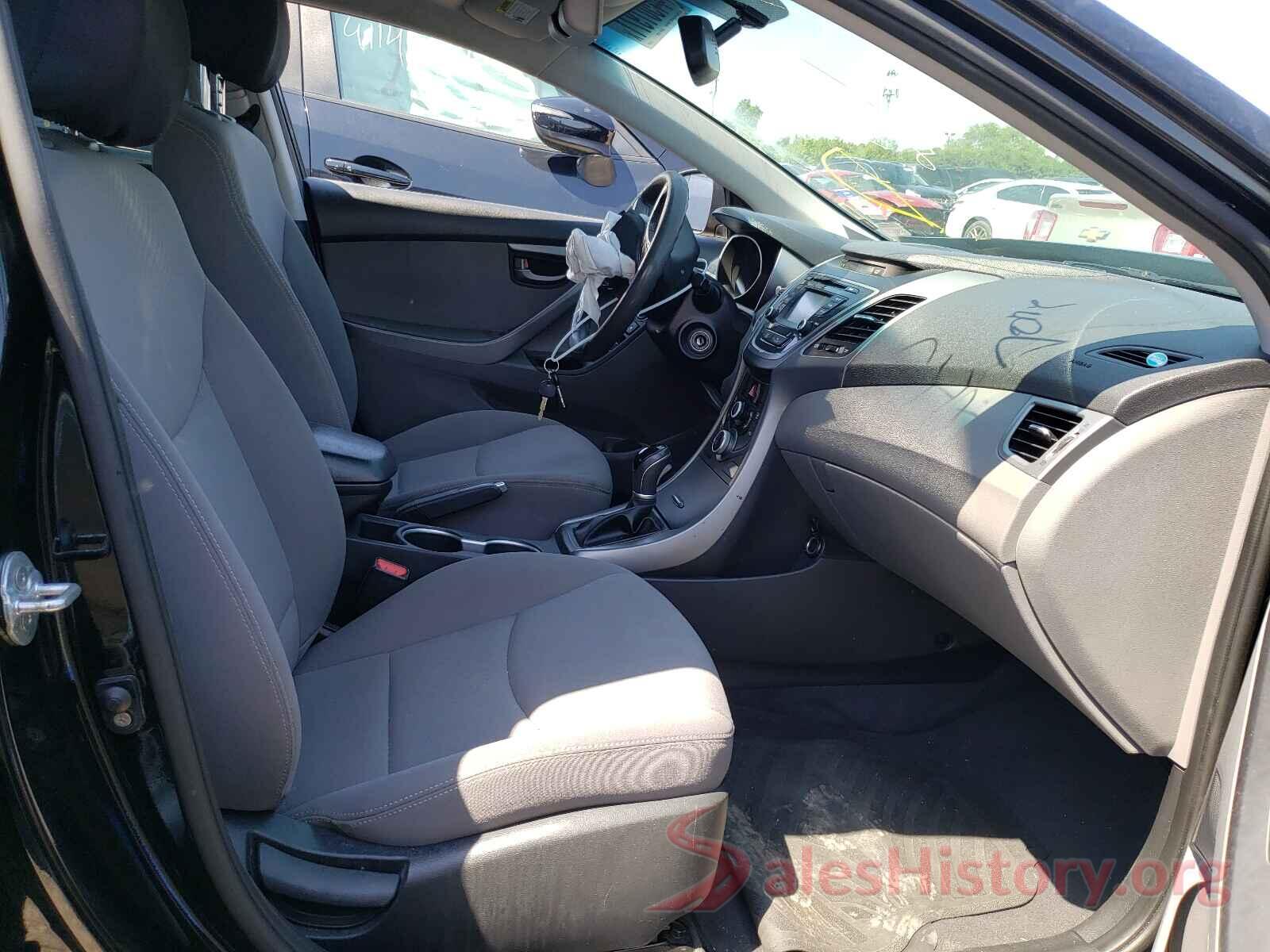 KMHDH4AE5GU588522 2016 HYUNDAI ELANTRA