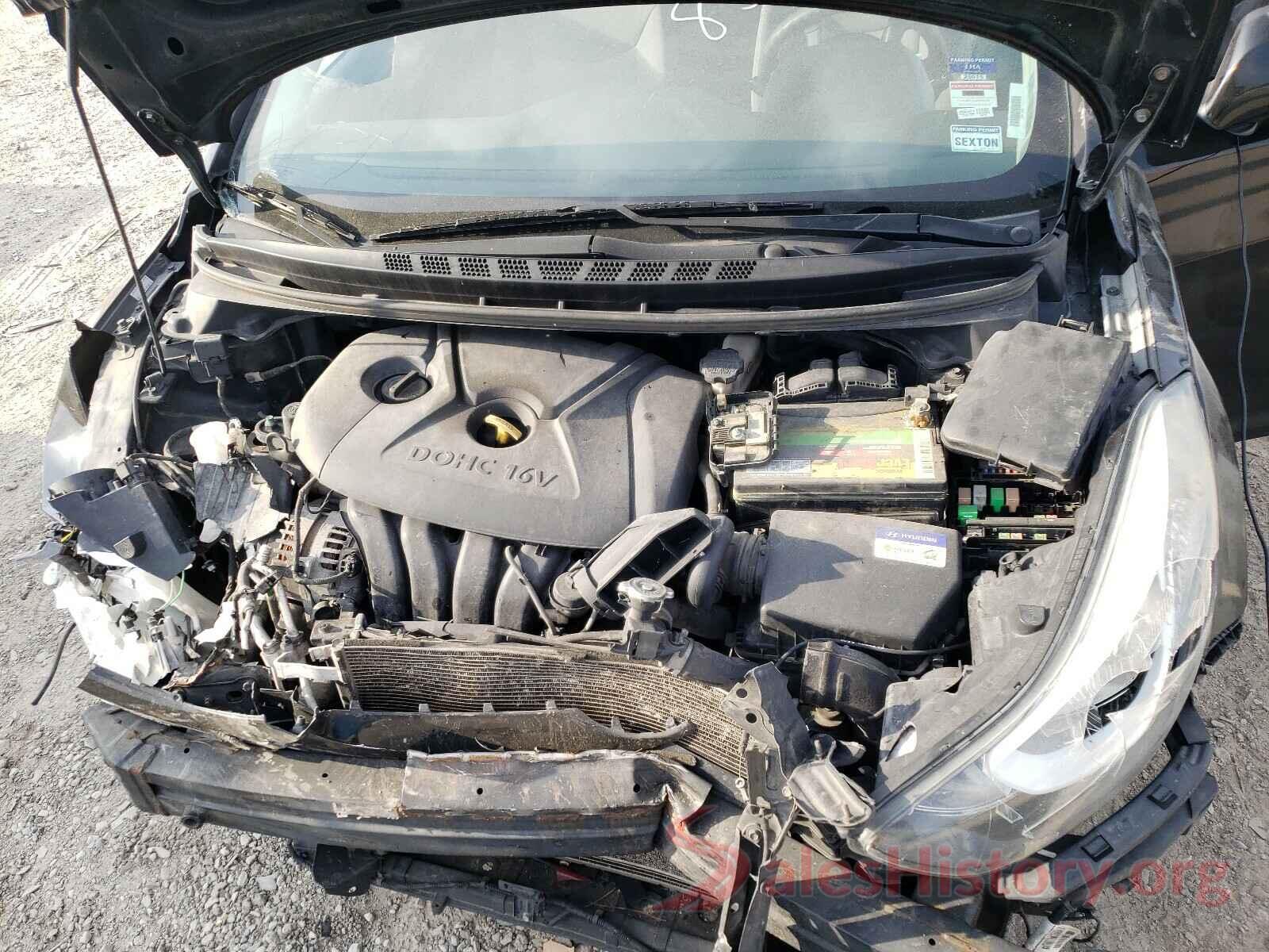 KMHDH4AE5GU588522 2016 HYUNDAI ELANTRA