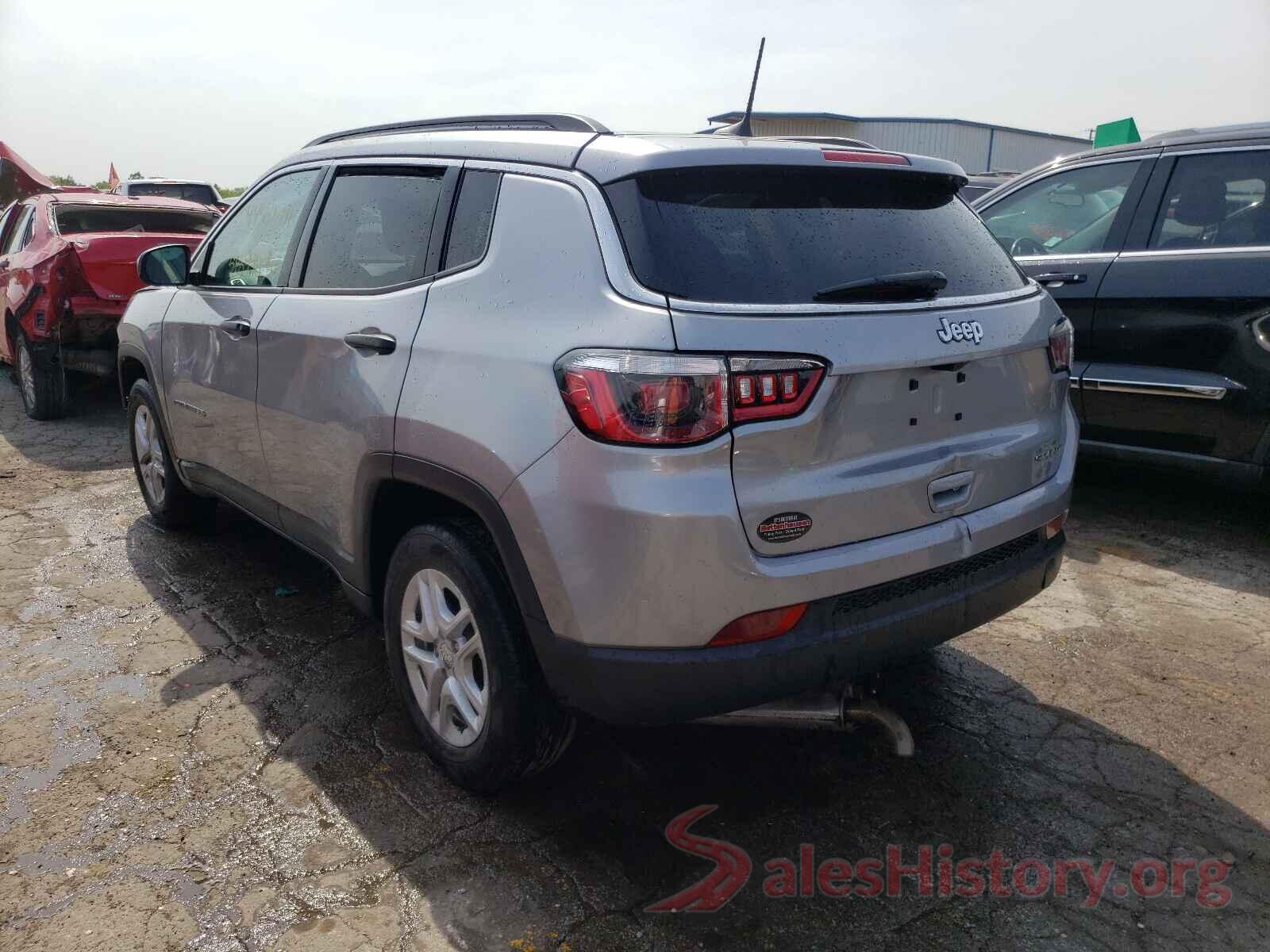 3C4NJCAB8KT612540 2019 JEEP COMPASS