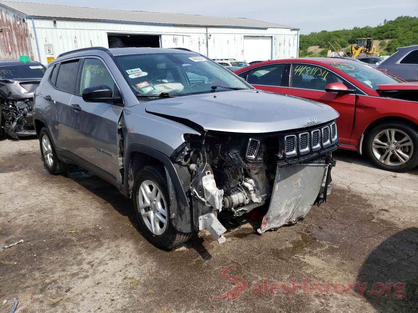 3C4NJCAB8KT612540 2019 JEEP COMPASS