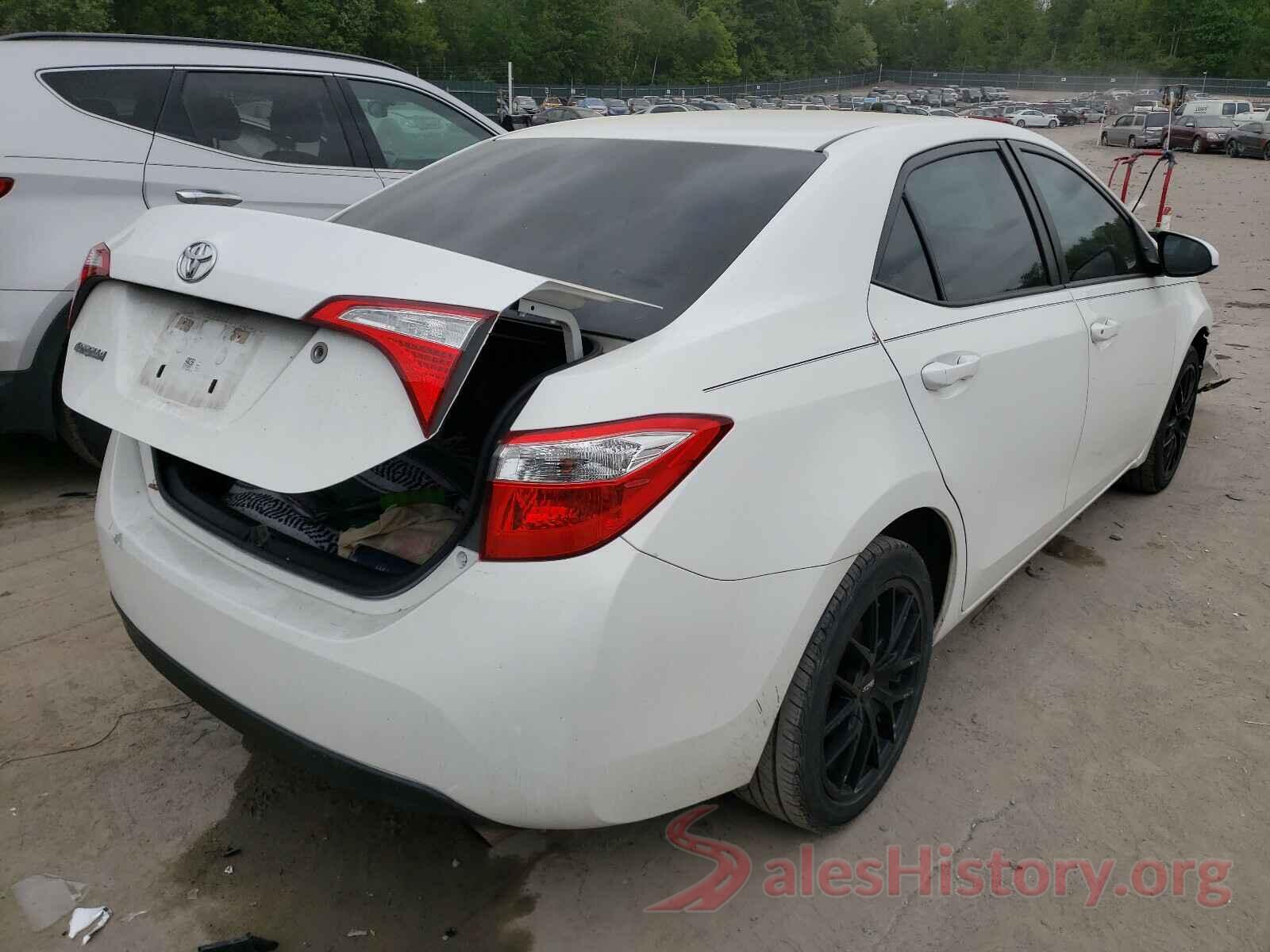 5YFBURHE4GP400256 2016 TOYOTA COROLLA