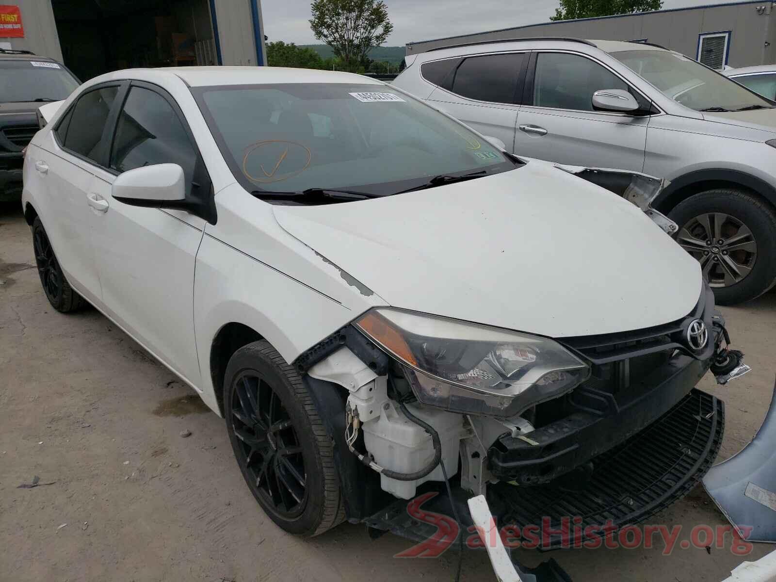 5YFBURHE4GP400256 2016 TOYOTA COROLLA