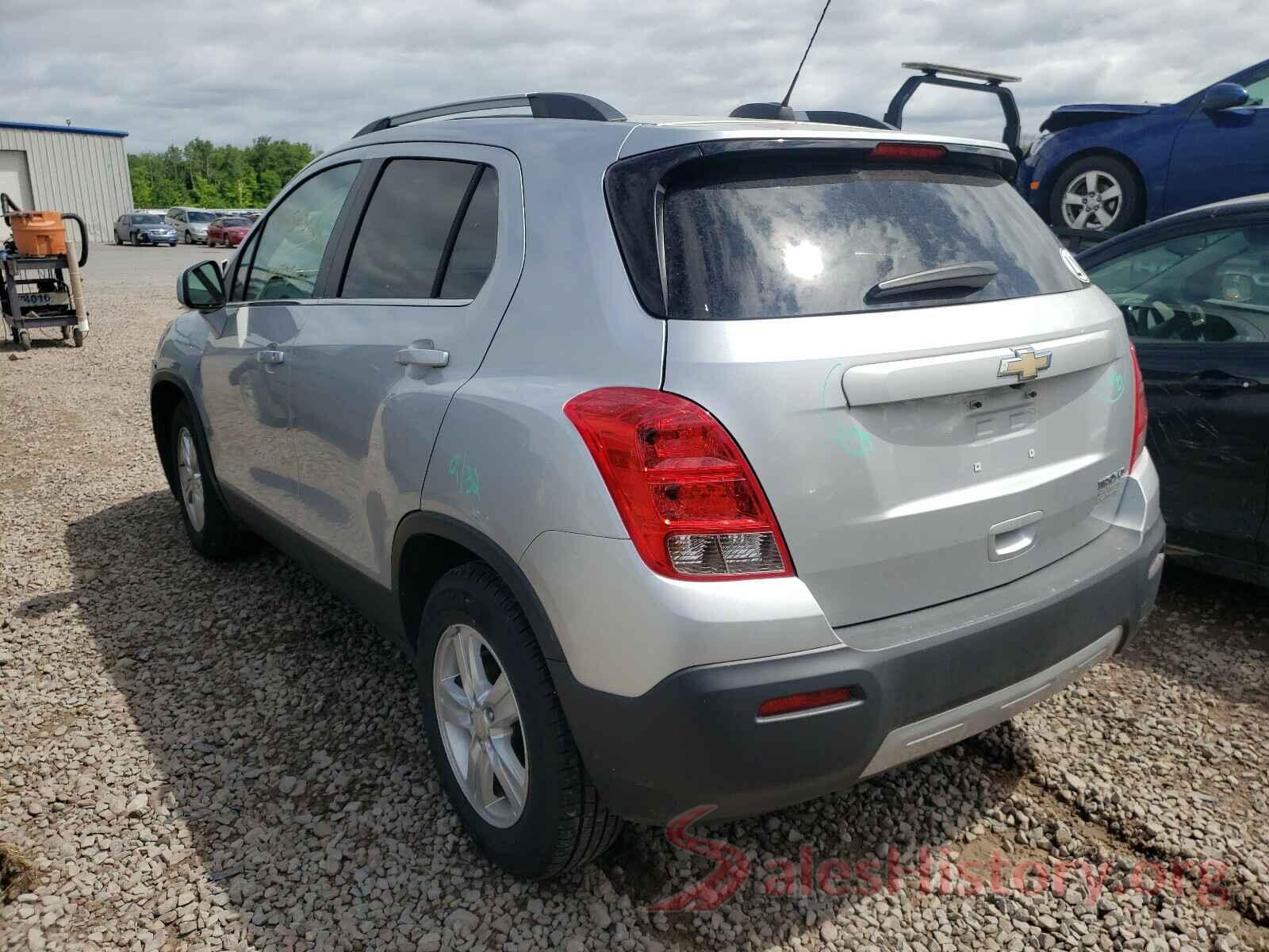 3GNCJLSB3GL280320 2016 CHEVROLET TRAX